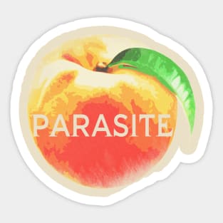 Parasite - Peach Sticker